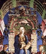 Cosimo Tura, Madonna with the Child Enthroned